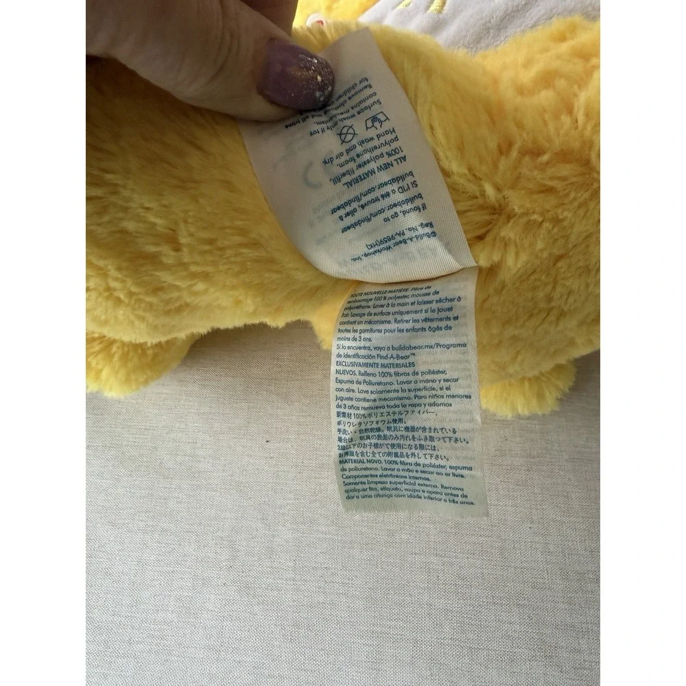 Care Bears Funshine‎ Bear Build A Bear Plush Yellow Sun 16